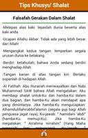 Tips Khusyu Dalam Shalat imagem de tela 3