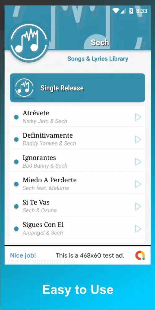 Descarga de APK de Sech Otro Trago (feat. Darell) Musica para Android