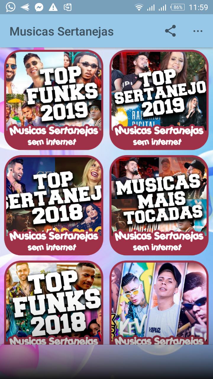 Musicas Sertanejas 2019 Sem internet for Android - APK Download