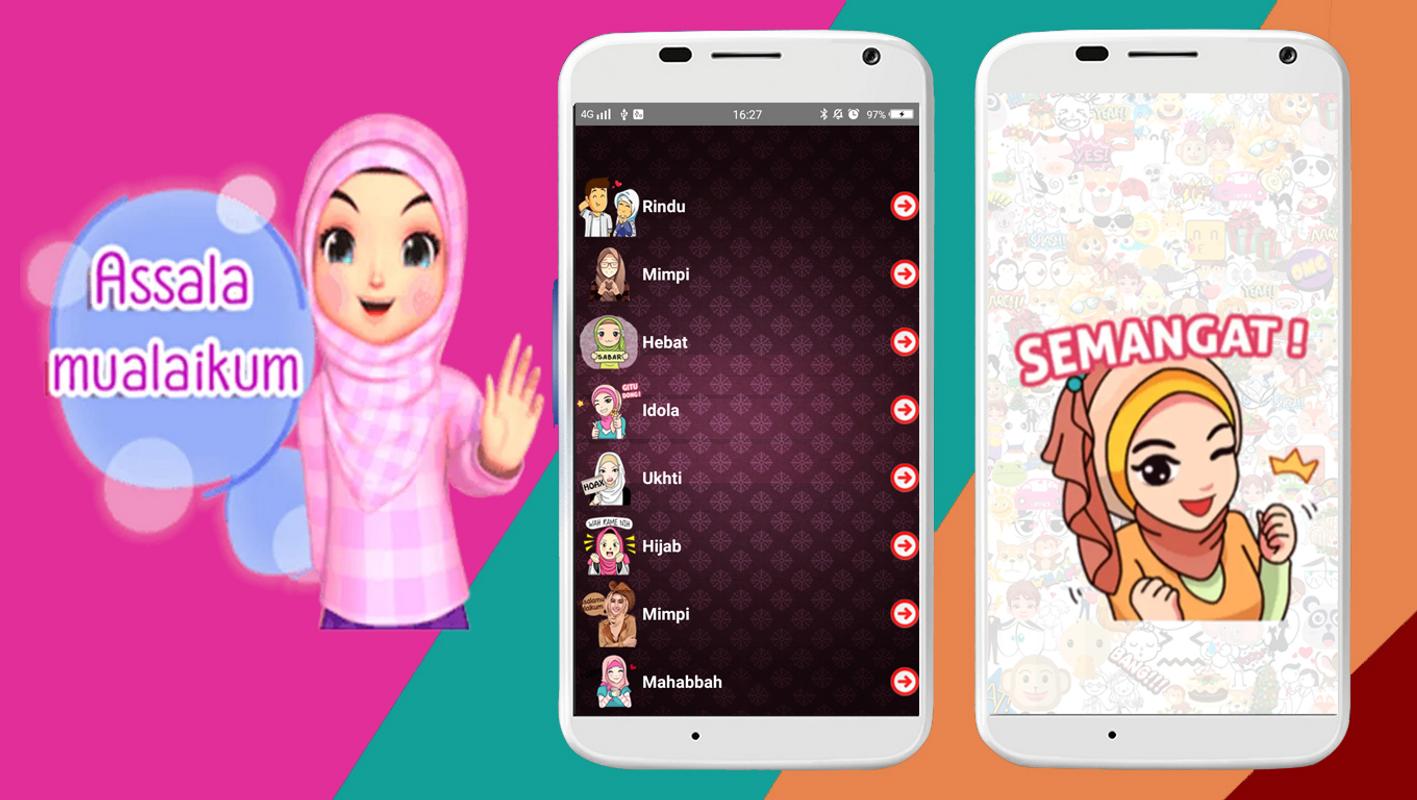 Hijab Muslimah Sticker Terbaru Meiyurita