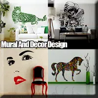 Mural Dekor und Design Plakat