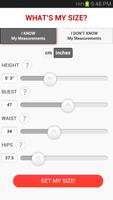 پوستر My Clothes Size