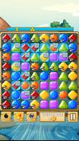 River Jewels - Match 3 Puzzle โปสเตอร์