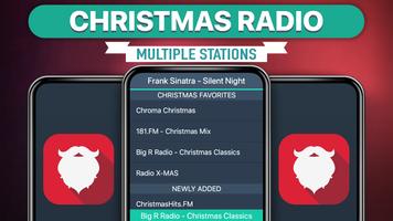Kerstmis Radio-poster