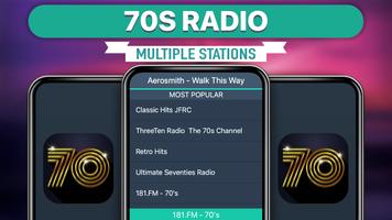 70s Radio الملصق