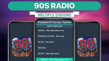 Jaren 90 Radio-poster