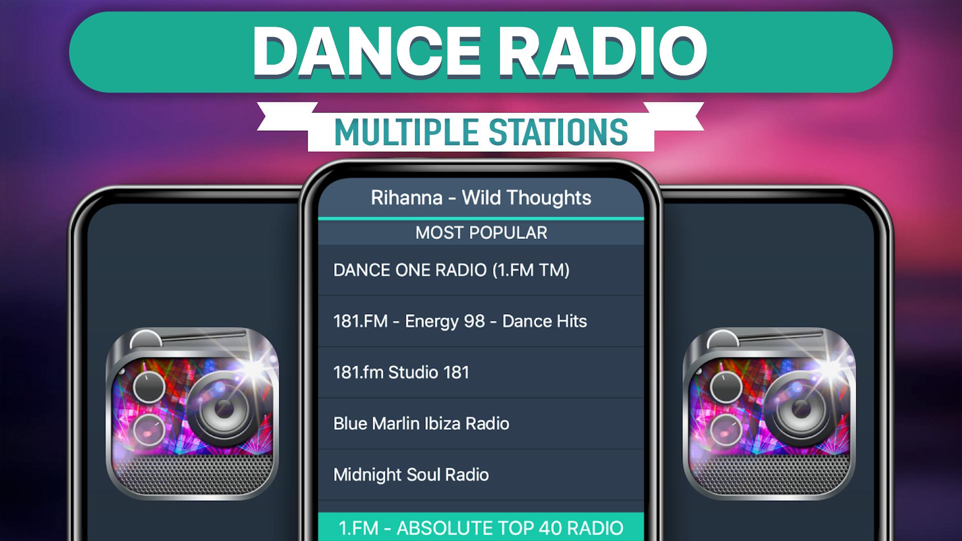 Скачать Танцевальная музыка радио APK для Android