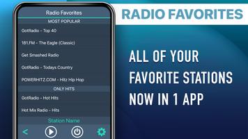 Radio Favorites スクリーンショット 1