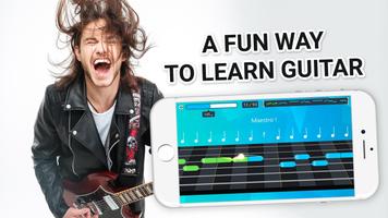 Guitar lessons and tabs پوسٹر