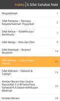 6 Sifat Sahabat Nabi captura de pantalla 1