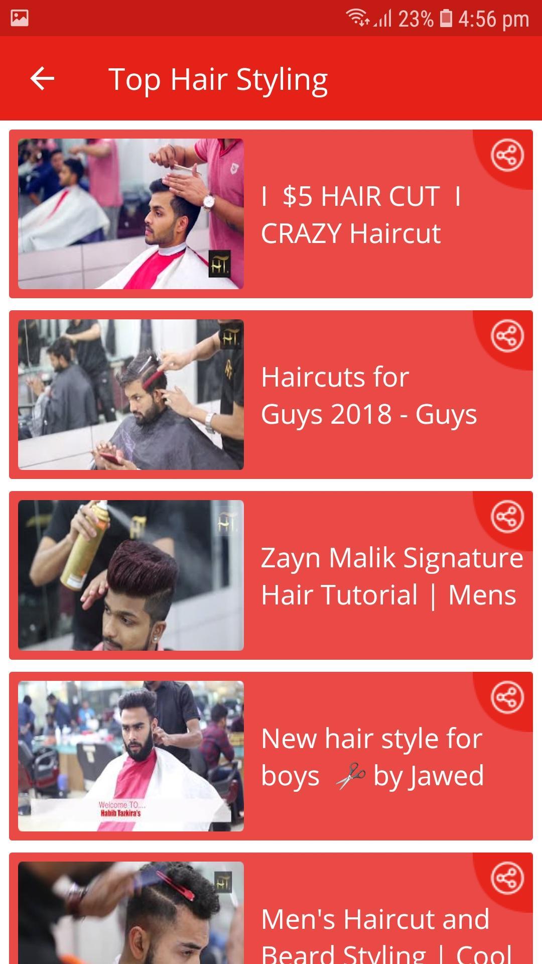 Men Hairstyle And Haircut Videos Fur Android Apk Herunterladen