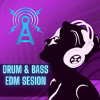 Drum Bass Music HD & EDM Radio icône