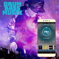Drum Bass Music HD & EDM Radio Affiche