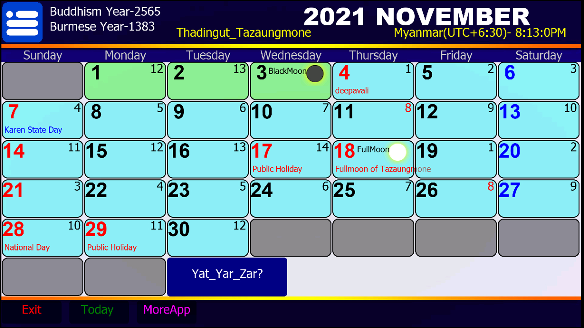 Myanmar Calendar 2022 Apk 710 For Android Download Myanmar Calendar