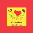 My matrimony, friendly chat icône