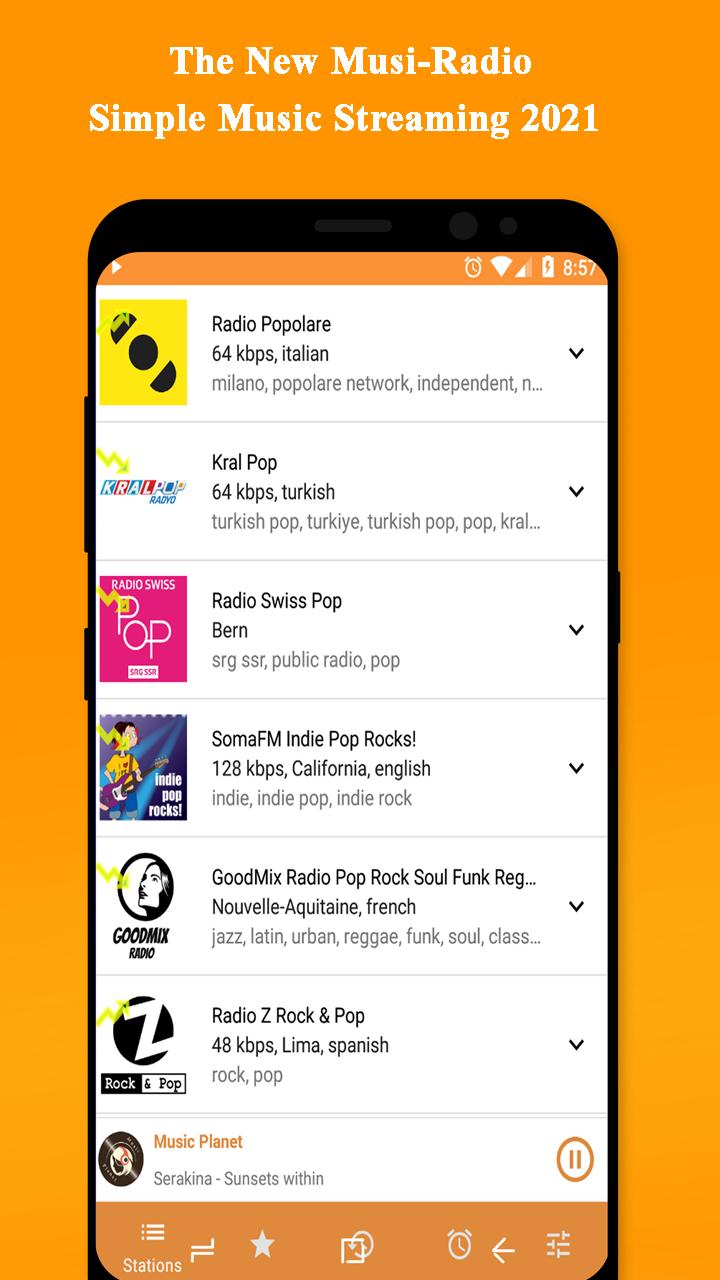 New Musi-Radio Simple Music Streaming 2021 for Android - APK Download