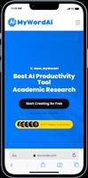 AI Research & Academic Writing Affiche