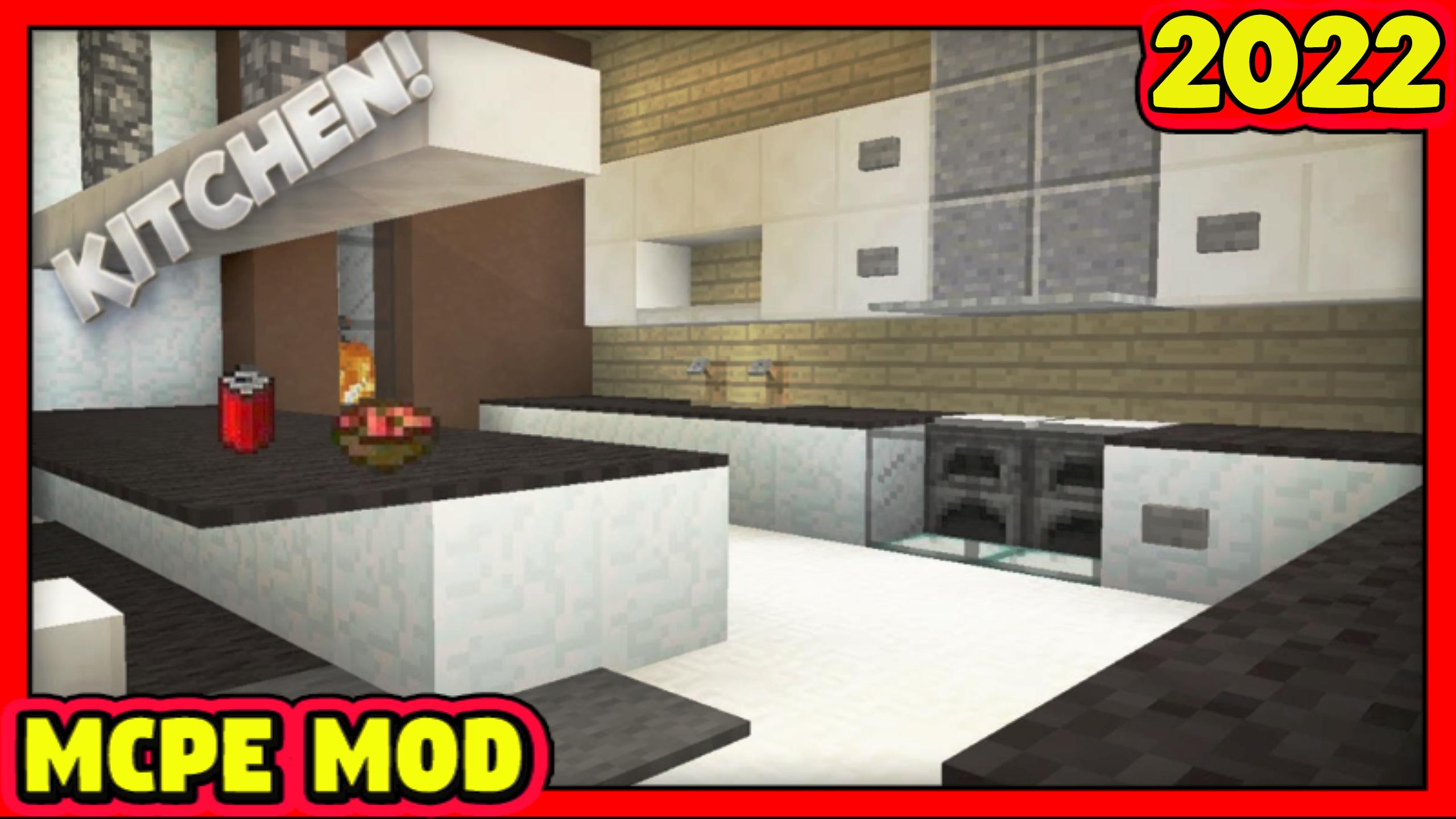 Скачать Kitchen Mod for Minecraft PE APK для Android