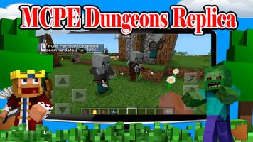 Jogo MCPE Dungeons para Minecraft imagem de tela 1