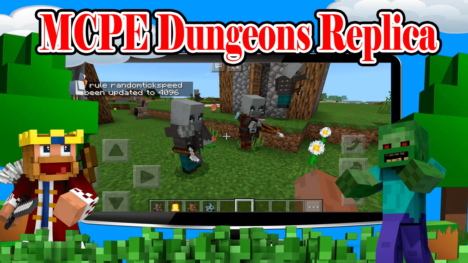 MCPE Dungeons game for Minecraft APK for Android Download