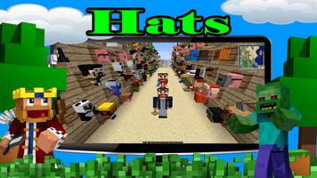 Jogo Chapéus de cabeça para Minecraft imagem de tela 1