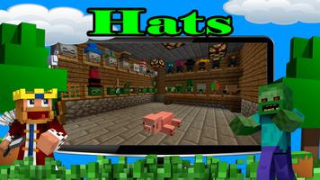 Jogo Chapéus de cabeça para Minecraft imagem de tela 2