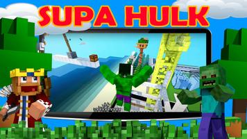 Hero Hulk MOD Minecraft MCPE imagem de tela 1