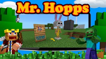 Mr hopps PlayHouse Minecraft Cartaz