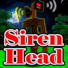 Siren Head Horror 666 Games mod for Minecraft أيقونة