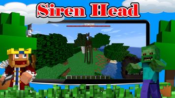 Siren Head Horror 666 Games mod for Minecraft تصوير الشاشة 1