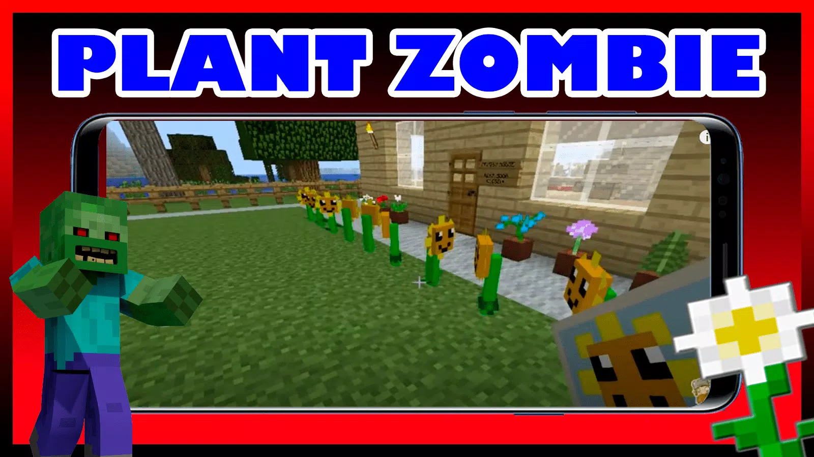 Plants Vs Zombies mod for Minecraft. APK untuk Unduhan Android