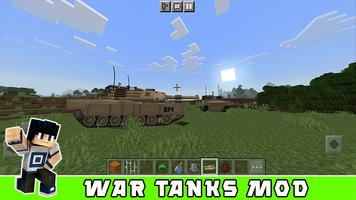 War Tank Mod for Minecraft Affiche