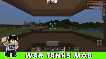 War Tank Mod for Minecraft capture d'écran 1