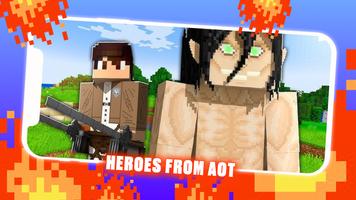 Attack on Titans Minecraft Mod screenshot 1