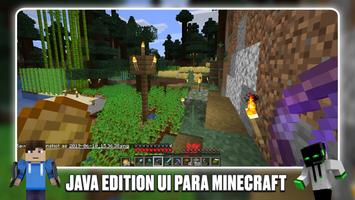 Java Edition UI para Minecraft Poster