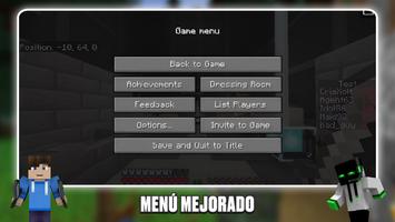 Java Edition UI para Minecraft captura de pantalla 1