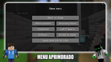 Java Edition UI para Minecraft imagem de tela 1