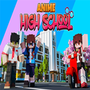 APK Anime High School: Mod For Minecraft