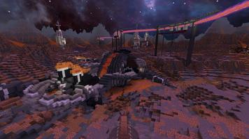 Space crash survival: Mod For Minecraft poster