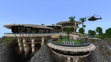 Luxury Mansion Mod For Minecraft ảnh chụp màn hình 1