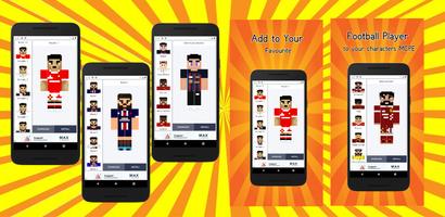 Football Skin for Minecraft PE poster