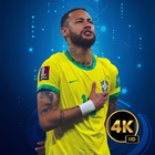 Neymar Wallpapers 4k Offline icône