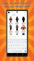 Superheroes Mod for Minecraft скриншот 3