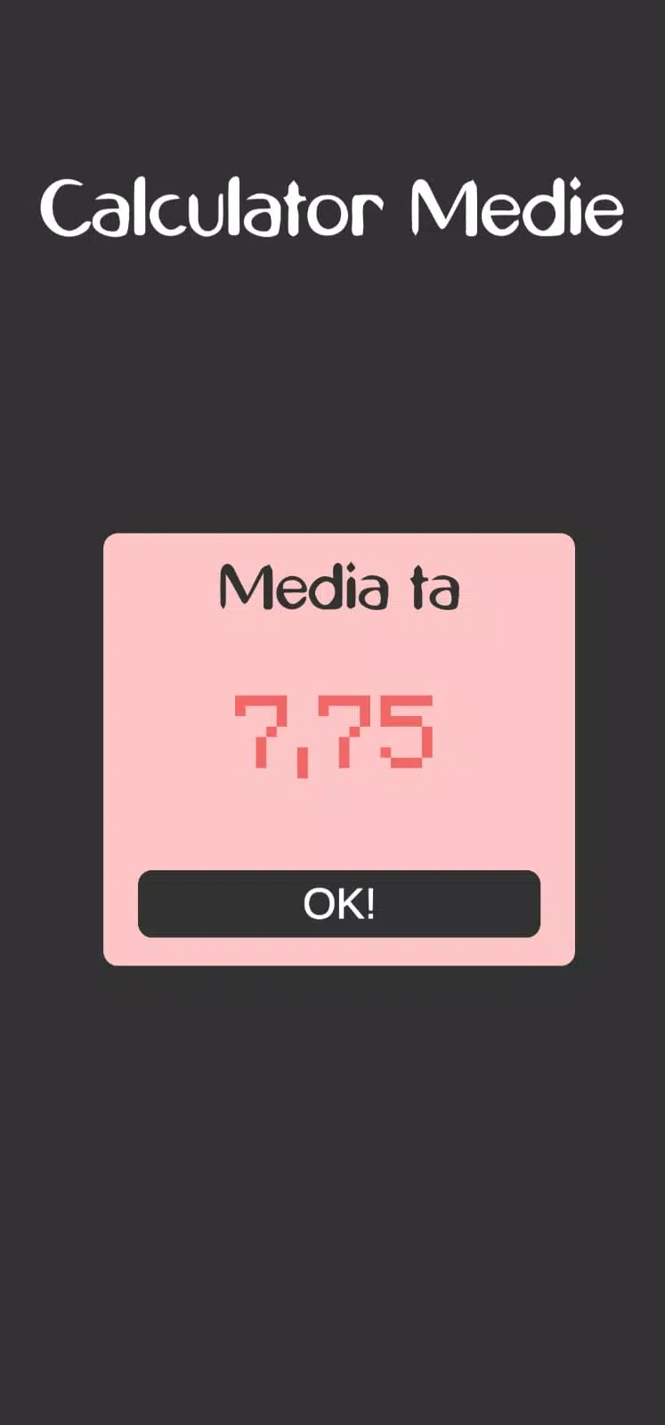 Calculator Medie Scolara APK for Android Download