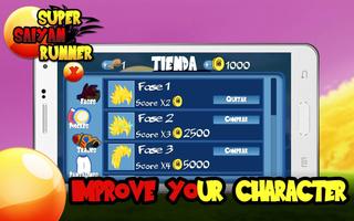 Super Saiyan Runner ảnh chụp màn hình 1