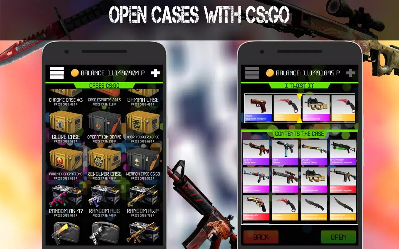 Case simulator CS: GO with real things APK for Android Download