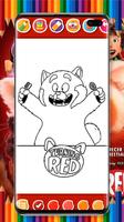 Turning Red coloring Book screenshot 3