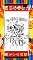 Bely Y Beto Para Colorear постер