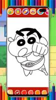 ShinChan Coloring Book 포스터
