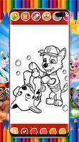 Paw Coloring Book Puppy Patrol screenshot 3